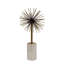 Sculpture soleil avec base en marbre-84978322