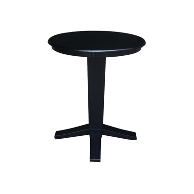 Scalla Counter Height Round Top Solid Wood Dining Table
