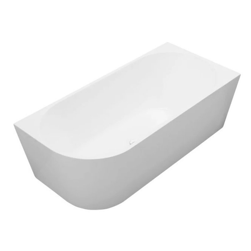 Wainfleet 59" x 30" Freestanding Soaking Acrylic Bathtub