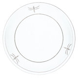 Dragonfly Glass Dinner Plate