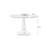 Black Round Solid Wood Dining table-119467277