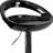 Hilia Contemporary Plastic Adjustable Height Barstool with Rounded Cutout Back-53093034