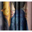 Velvet Blackout Slot Top Curtain Pair-1398049234