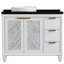 Ensemble de meuble-lavabo simple 43 po avec miroir Schreck-507035965-507035963