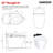 SANOXIS Smart Toilet Bidet Combo, Auto Open/Close Lid, Tankless 1.28 GPF Auto Flush, Heated Seat, Warm Wash & Dry, Intelligent Soft- Close, Blackout Flush, Deodorizer And Remote Control
