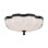 Cupola 1 Light Crystal LED Flush Mount