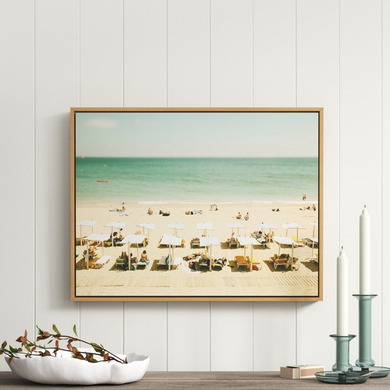 Reproduction de photo sur toile, "Seaside 3 (Beach)" par Carina Okula