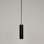 Haul - 210Lm - 1 X 7W LED - 3000K - Matte Black Lacquer