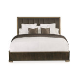 Caracole Classic Velvet Solid Wood Bed