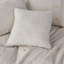 Ensemble de housse d'édredon surdimensionné en coton biologique 5 pièces avec insert naturel amovible-119922151