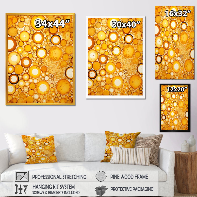 Sunset Reverie Abstract Swirl Collages - Collages abstraits, art mural, Cadre flottant noir, H 20 po x l 12 po x P 1 po