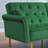 Twin 76.7'' Velvet Convertible Sofa-291169421-334419439