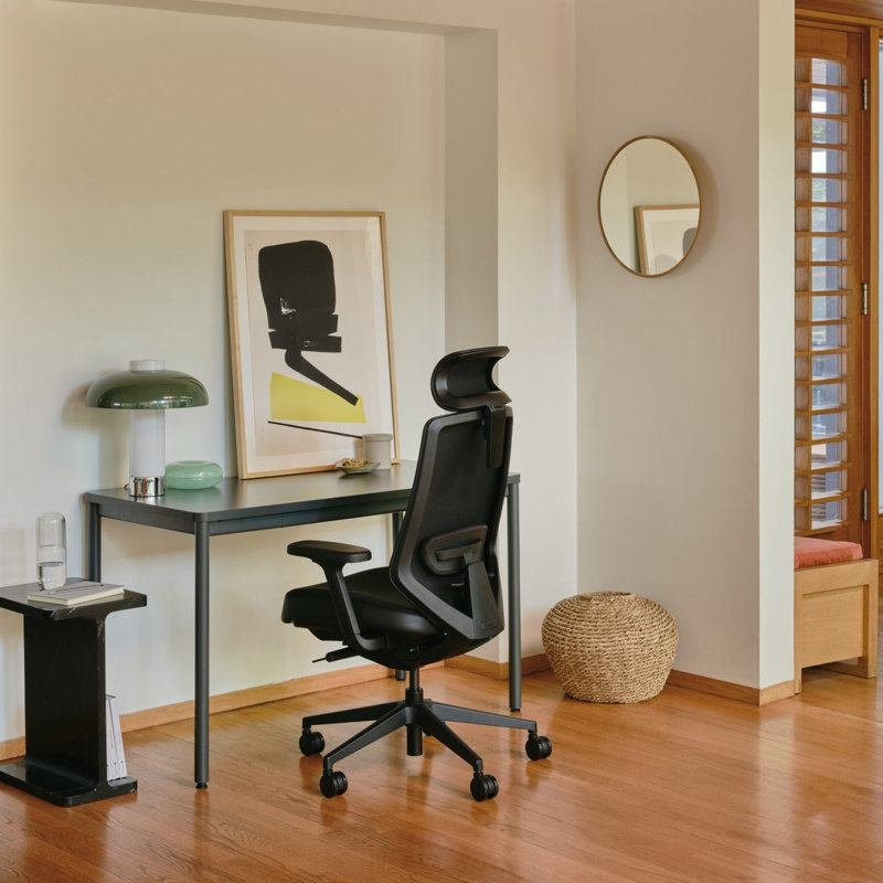 Ergonomic Chair Pro, Black, Black