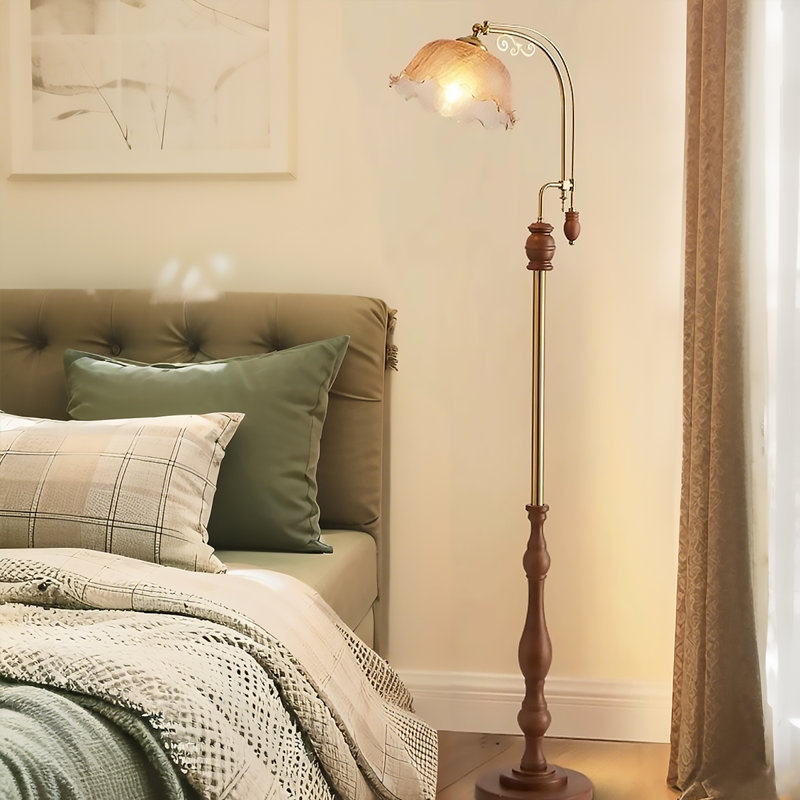 Lampe sur pied de luxe rétro