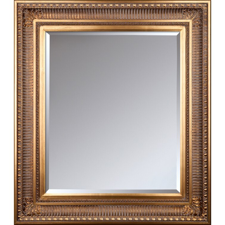 Astoria Grand Verret Wood Rectangle Wall Mirror | Wayfair