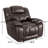 40.9'' Top-Grain Genuine Leather Manual Recliner, Traditional Reclining Chair (Set Of 2)