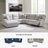 Acklen 6-Piece Power Reclining Sectional With Chaise-111301382