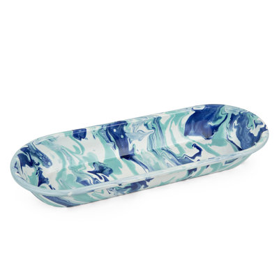 Lagoon Earthenware Bread Basket