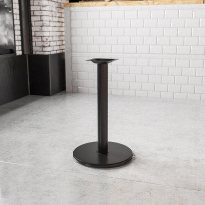 Jackson Heights Round Restaurant Table Base with Table Height Column