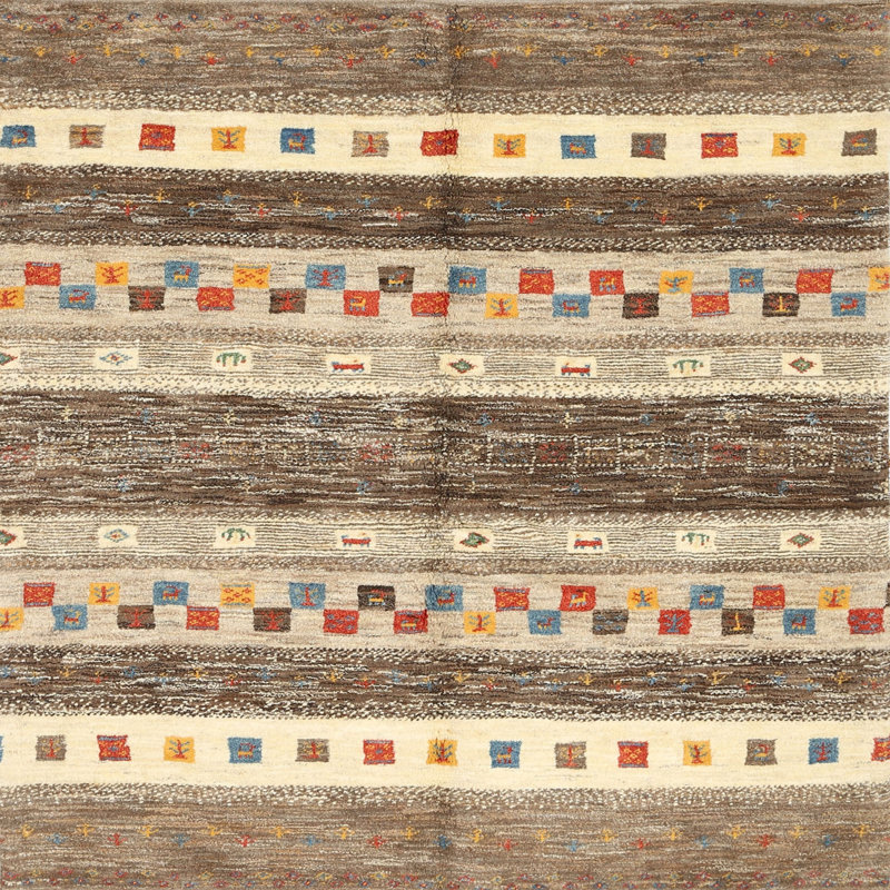 Southwestern Indoor Rug, Square 6'