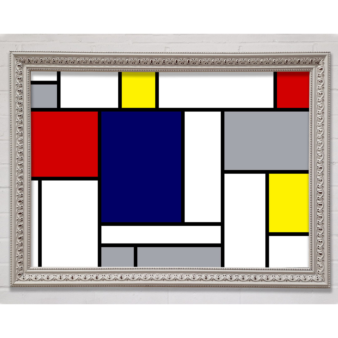 Rectangles Of Colour - Einzelne Bilderrahmen Kunstdrucke