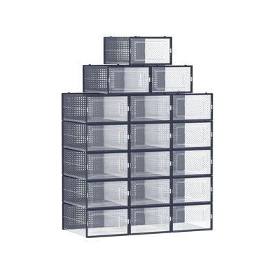 25 Pair Shoe Storage Box