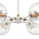 Kanda 6 Light Metal Dimmable Sputnik Chandelier