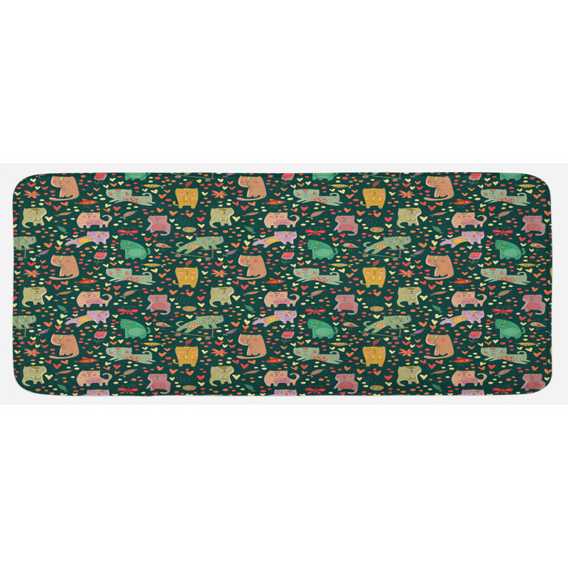 Tapis de cuisine pour chat