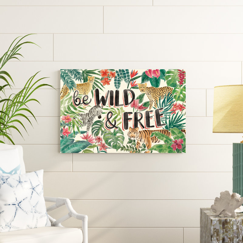 Jungle Vibes I, H 24 po x l 36 po x P 1,25 po