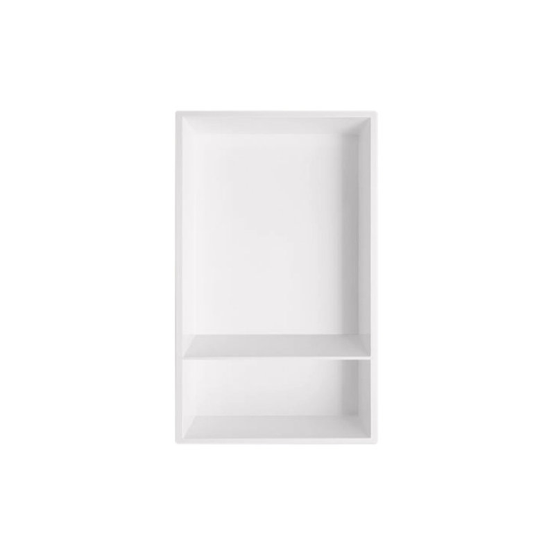 Panier de rangement SMC blanc, 16 po x 3,5 po x 27 po, EWSV1627-31, 16 po x 3,5 po x 27 po, Blanc