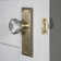 Nostalgic Warehouse Neoclassical Plate Single Dummy with Crystal Neoclassical Knob