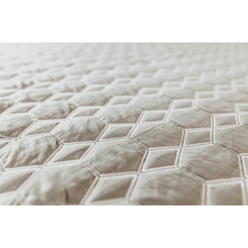 Matelas 12 po - Grand lit de cuivre avec mousse rafraîchissante et infusion de confort à mémoire de forme, Lit queen divisé