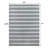 Raygoza Two-Tone Striped Classic Low-Pile Machine-Washable Cream/Dark Gray Rug-1691097023