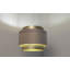 Agoura 1 - Light Silver Drum Pendant