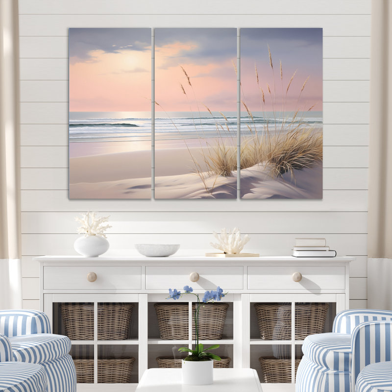 Ensemble de salon Beach Art Serenity, H 40 po x l 60 po x P 1 po