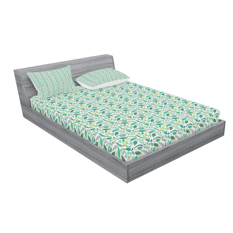 Microfiber Sheet Set, Full Sheet Set with Fitted Sheet