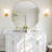 Ronaldo 1-Dimmable Globe Wall Sconce-1664949546