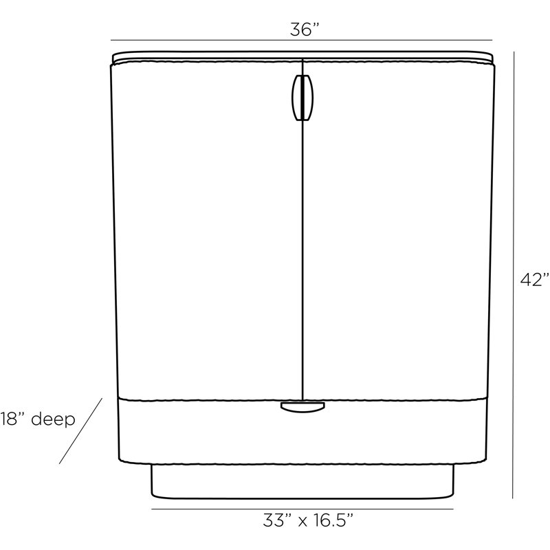 Pontevera Cocktail Cabinet