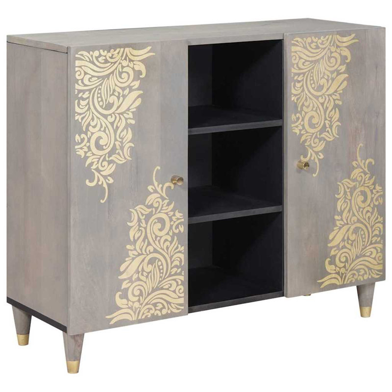 Solid Wood Rectangle Accent Chest