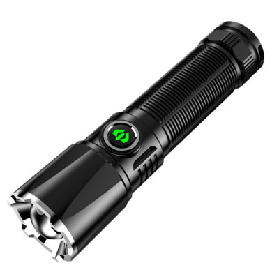 Long range light LED Flashlight,1000 Lumens Super Bright Flashlight, Zoomable, Rechargeable Flashlight With 4 Modes,, Powerful Handheld Flashlight