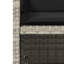 Outdoor Patio Dining Armchair with Cushion-1161810056