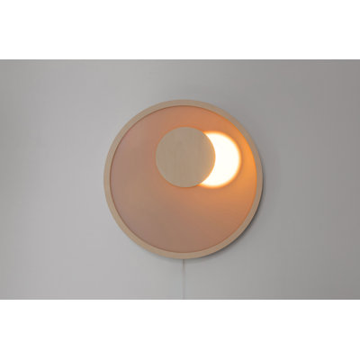 Carys Glass LED Flush Mounted Sconce