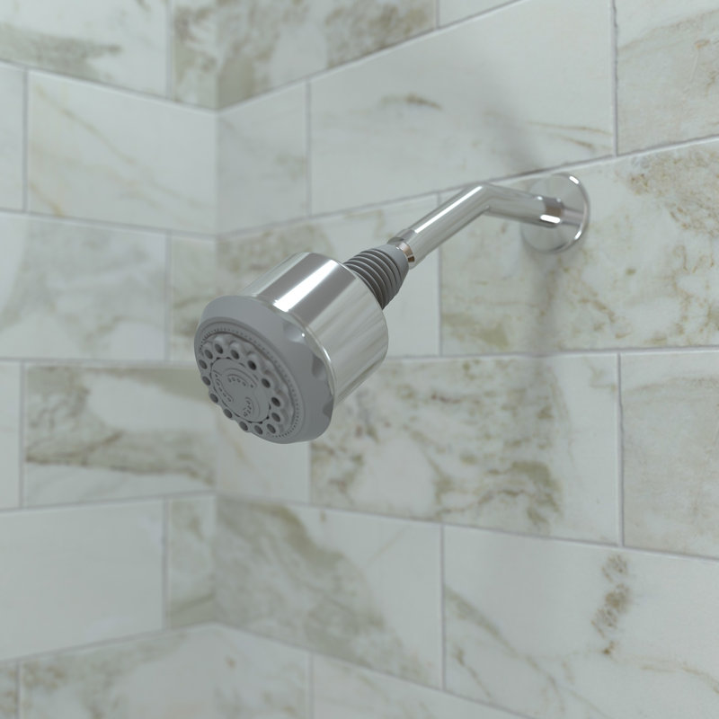 Clubmaster Multi Function Adjustable Shower Head, Chrome