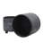 TRIBAL LOOK FOOTED PLANTER 6/8", BLACK