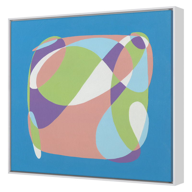 «Fluid Forms 11» par Goderwis, Kyle, H 40 po x l 40 po, Blanc