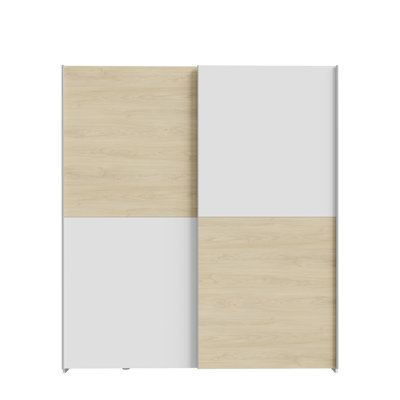 Myrtil 2 Door Manufactured Wood Wardrobe