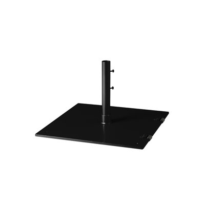 Base de parasol autoportante en aluminium