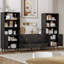 Ensemble de chambre à coucher 3 pièces (1 commode + 2 armoires)-650519080