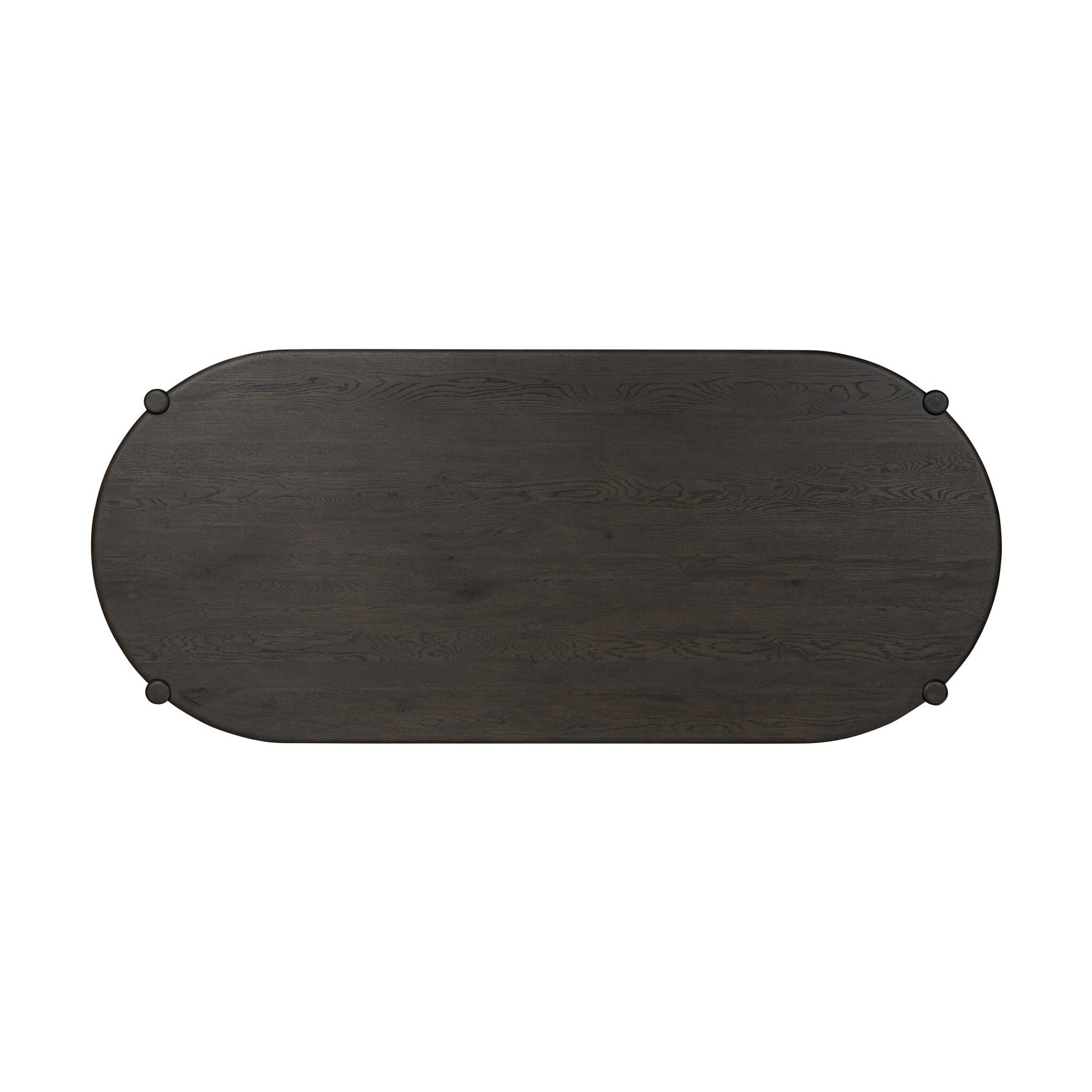Salvador Dining Table, Smoked Black Oak
