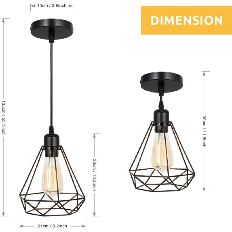 1 - Light Satin Black Single Pendant